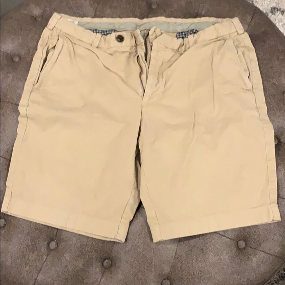 Brooks Brothers Khaki Cotton Bermuda Shorts